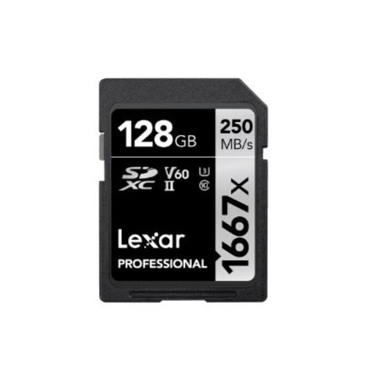 렉사 Lexar SD카드 1667배속 UHS-Ⅱ급 128GB