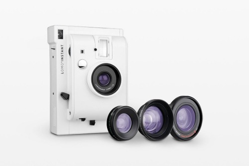 [Lomography] 로모그래피 로모 인스턴트 필름 카메라 &amp; 렌즈 화이트 에디션(White Edition + 3 Lenses)